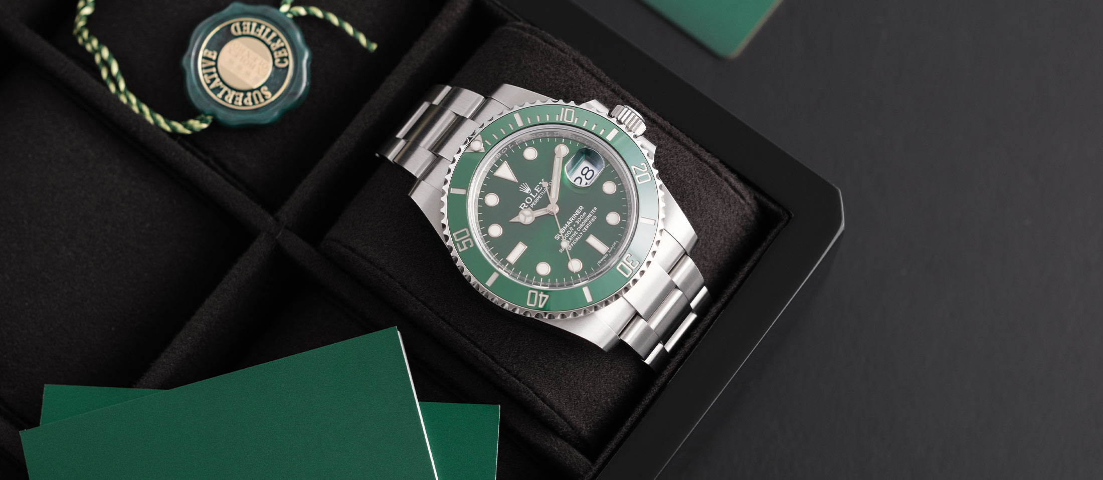 ‘New Card’ Rolex Submariner Hulk