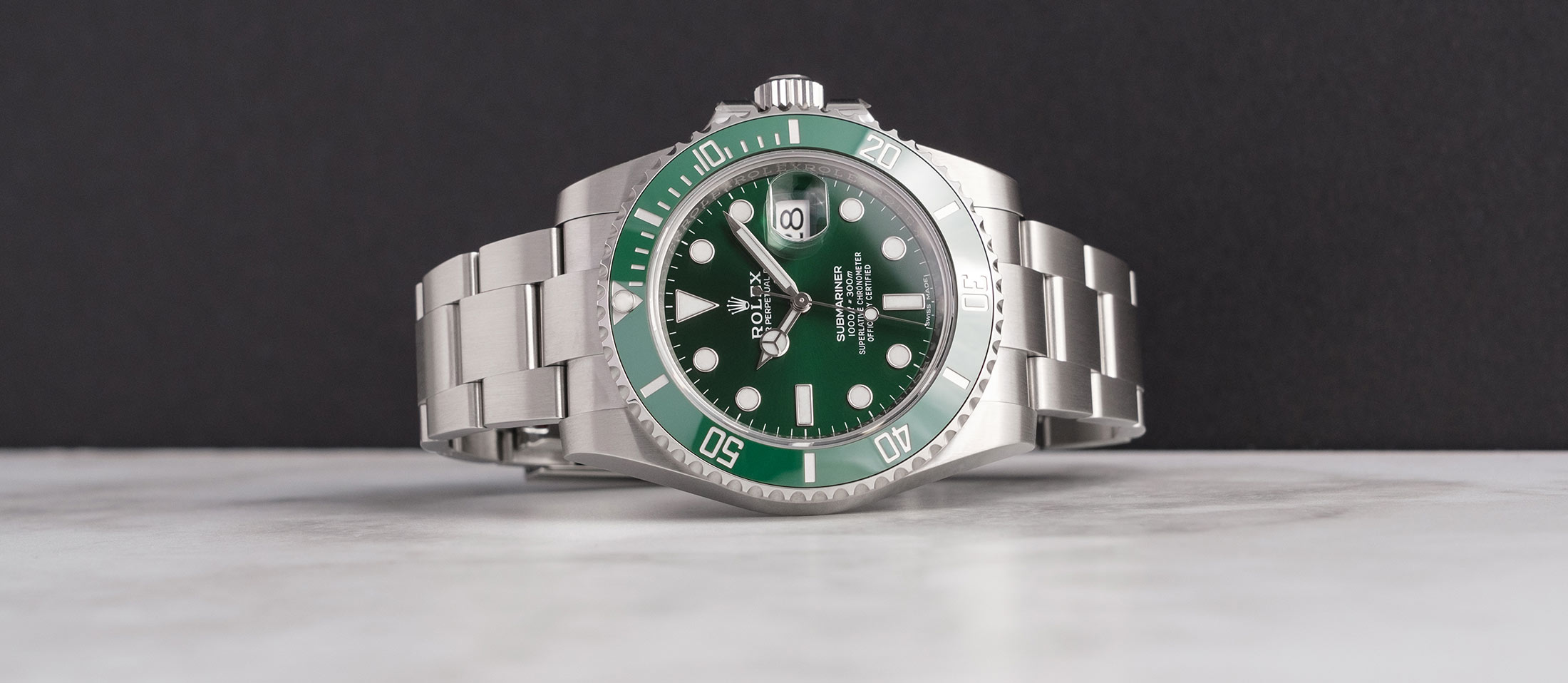 Unworn Rolex Submariner Hulk