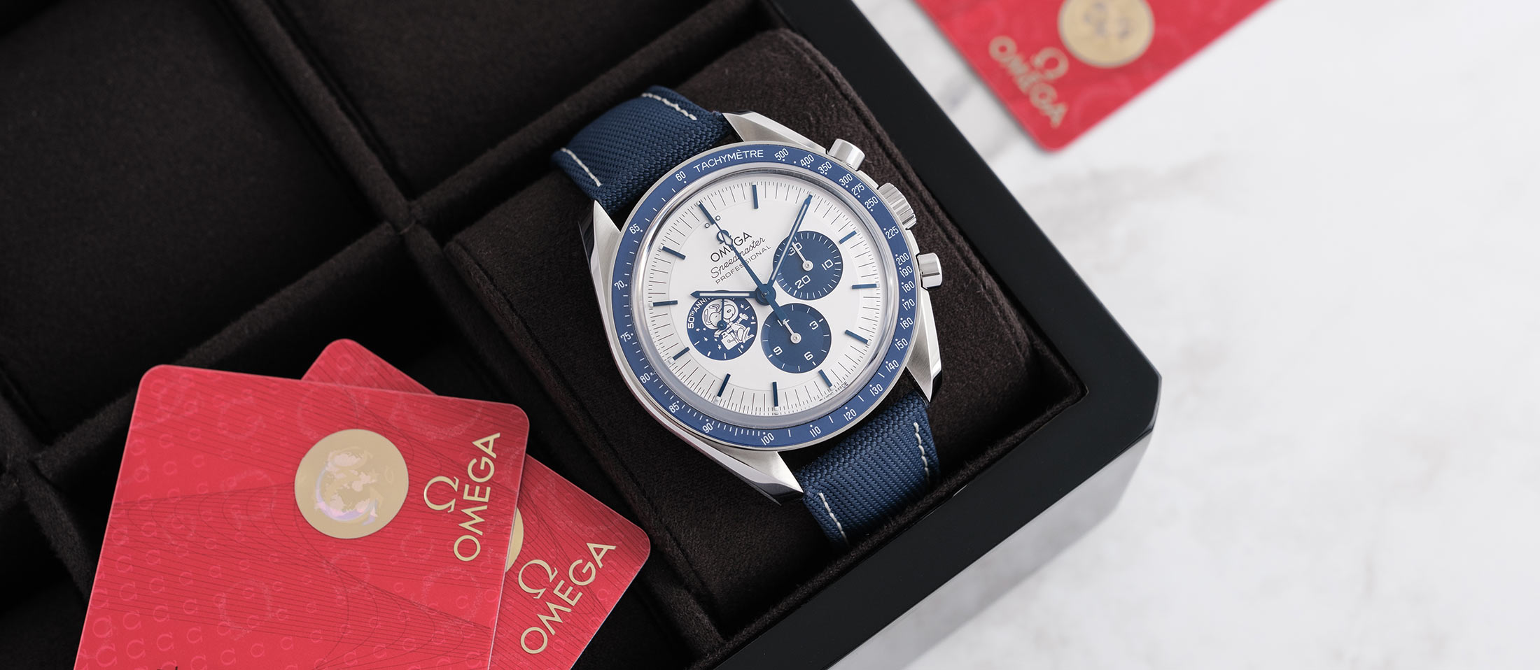 Omega Speedmaster Silver Snoopy