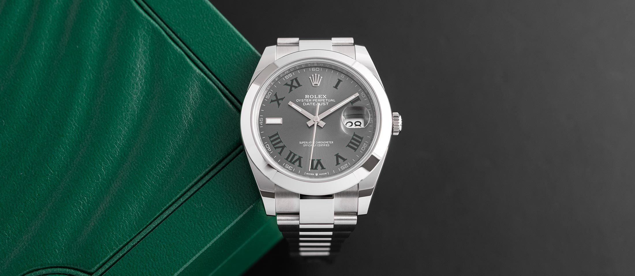 Rolex Datejust 41 Wimbledon