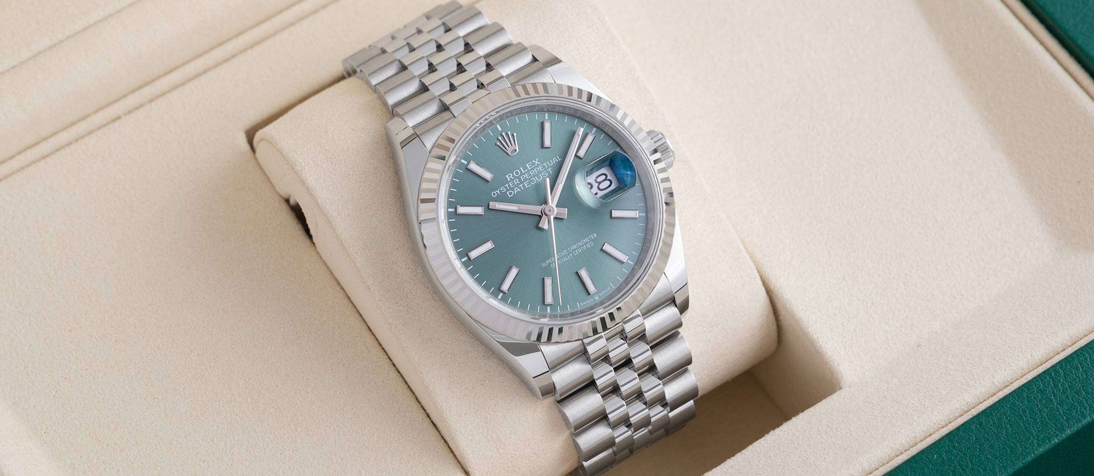 Rolex Datejust 36 “Mint Green”