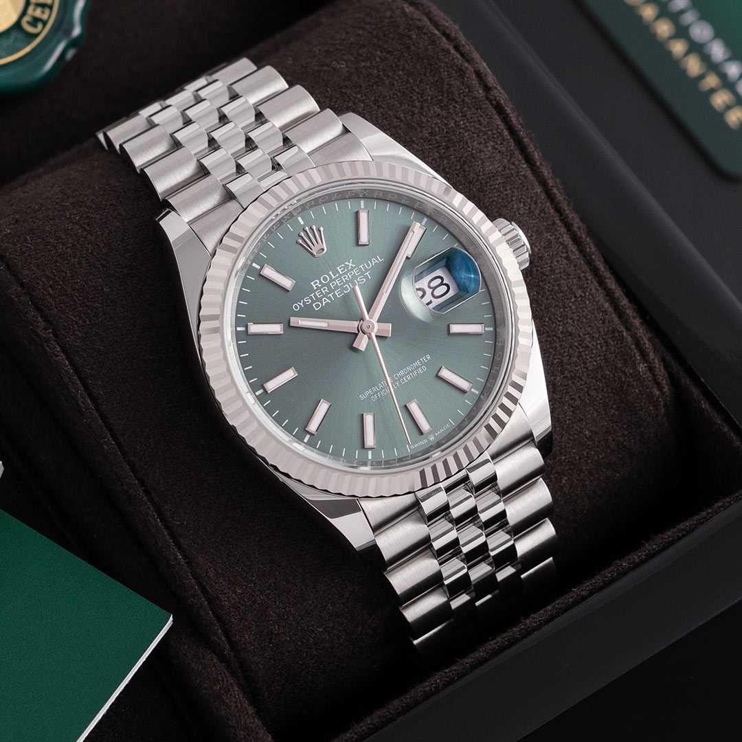 Rolex Datejust 36 “Mint Green”