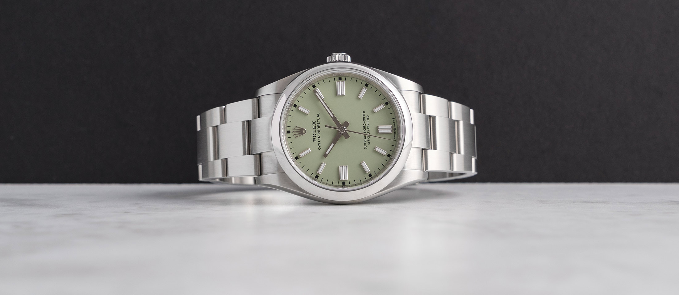 Rolex OP36 Pistachio