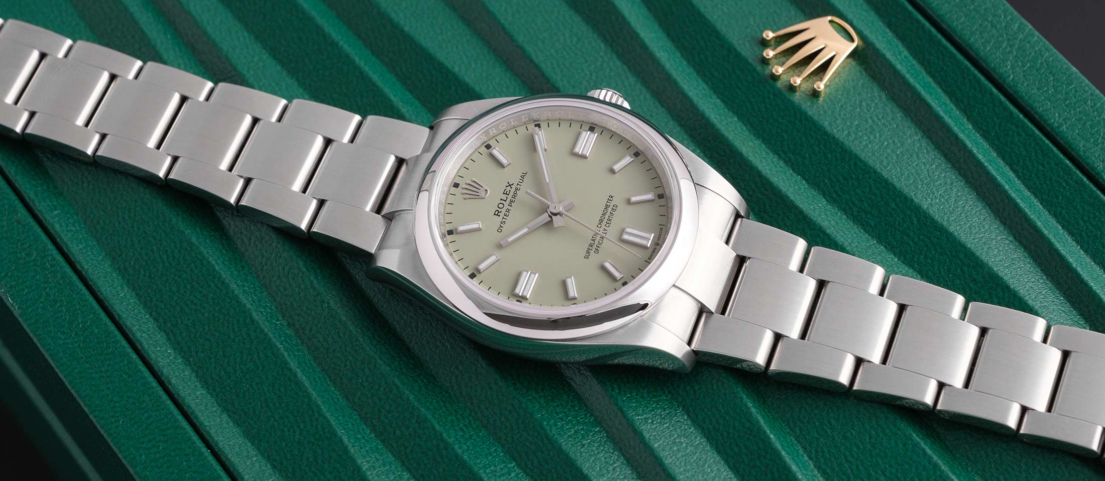 Rolex OP36 Pistachio