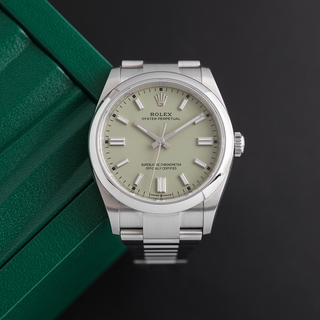 Rolex OP36 Pistachio