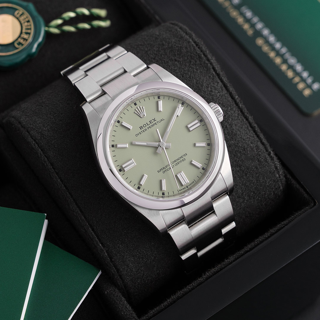 Rolex OP36 Pistachio