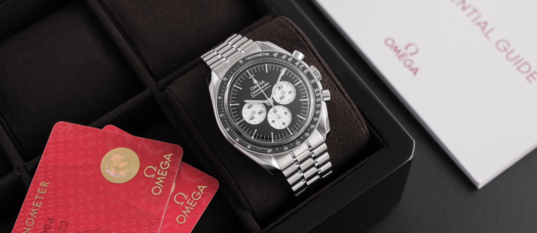 Omega Speedmaster “Reverse Panda”