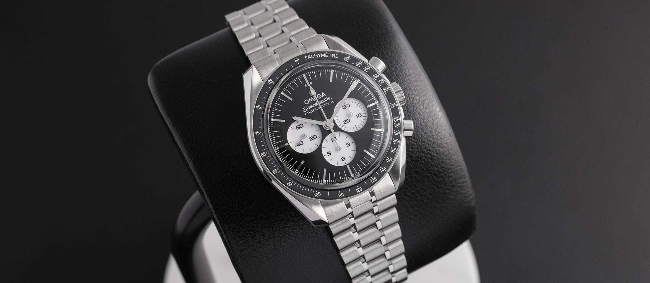 Omega Speedmaster “Reverse Panda”