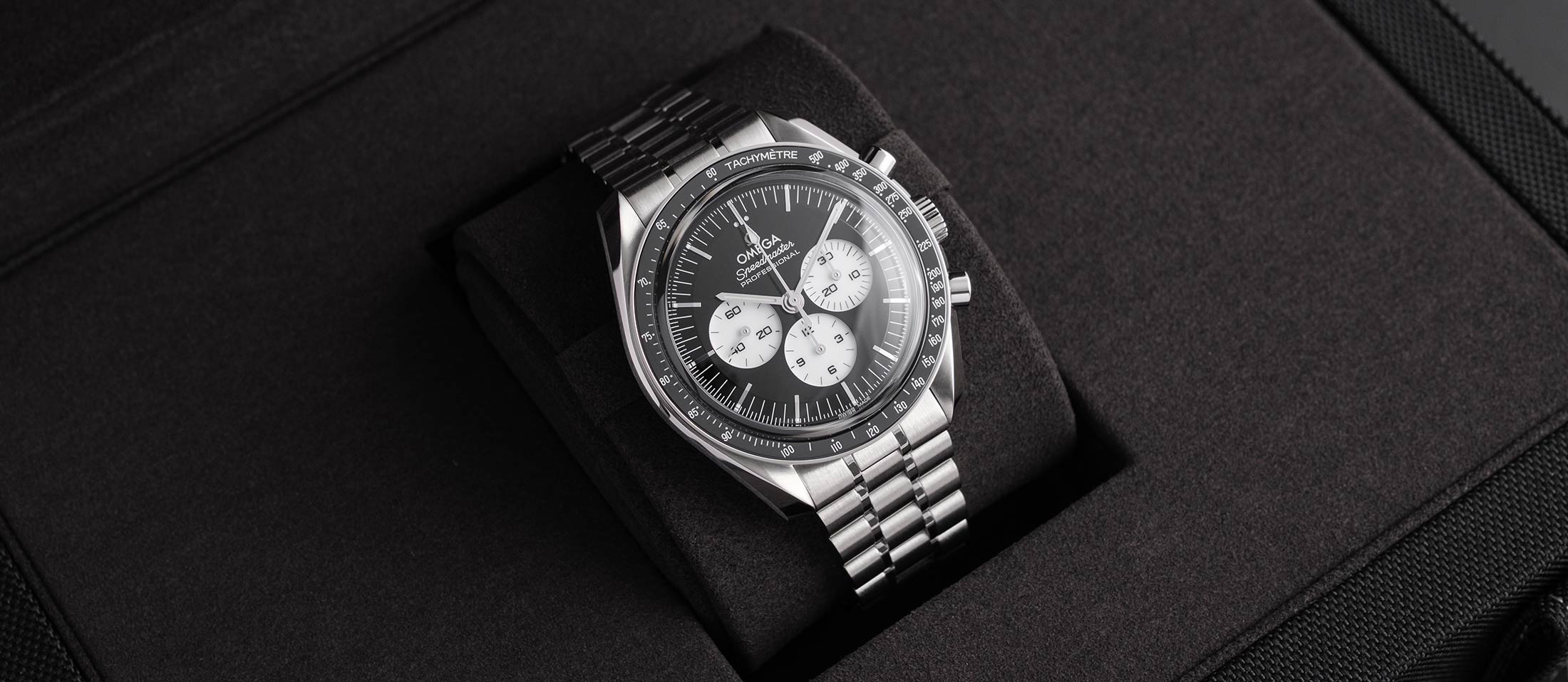 Omega Speedmaster “Reverse Panda”