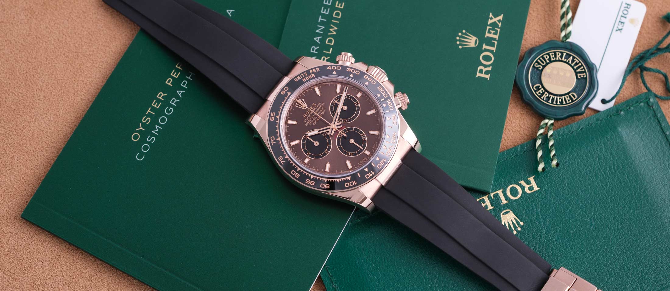 Rolex Chocco Daytona or £30,000 tax free cash!