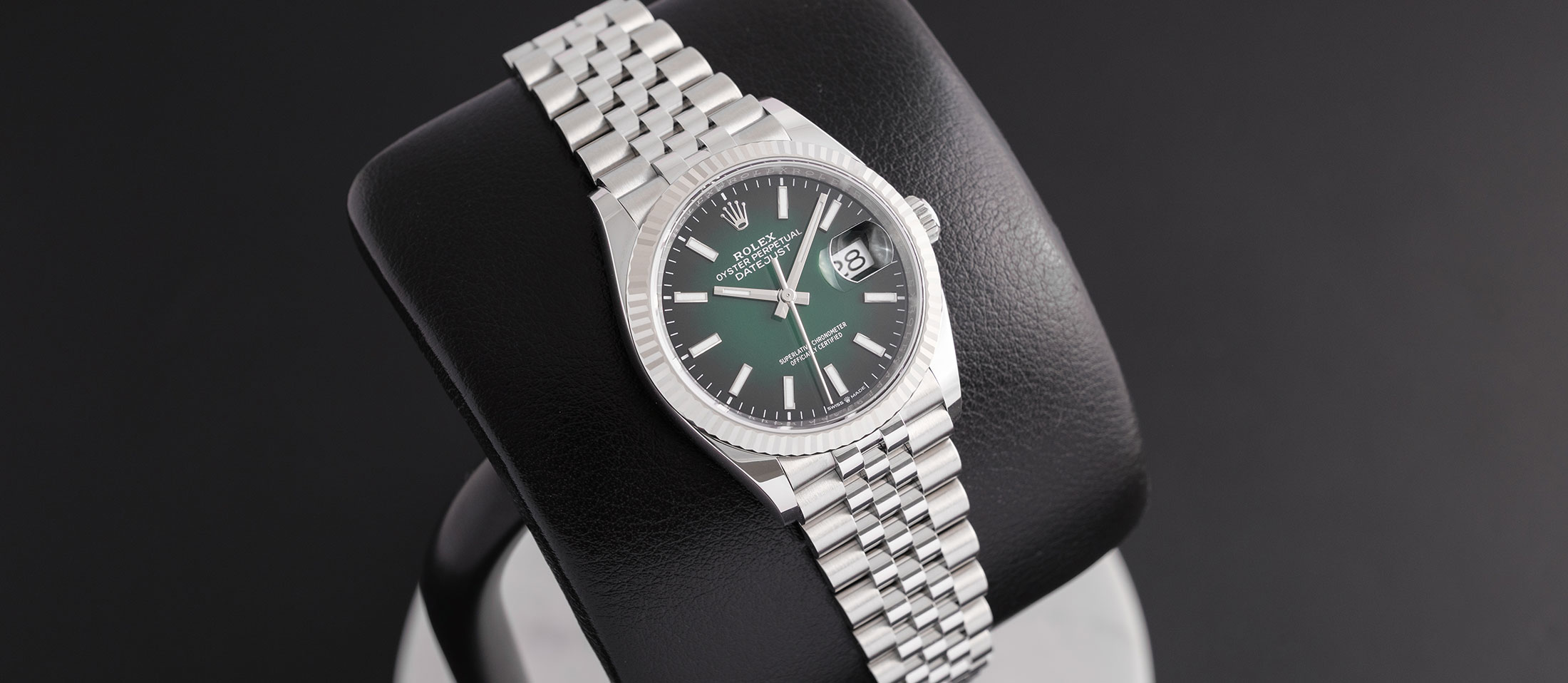Rolex Datejust 36 Green Ombré or £12,000 tax free cash!