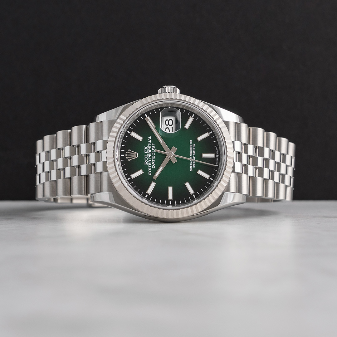 Rolex Datejust 36 Green Ombré or £12,000 tax free cash!