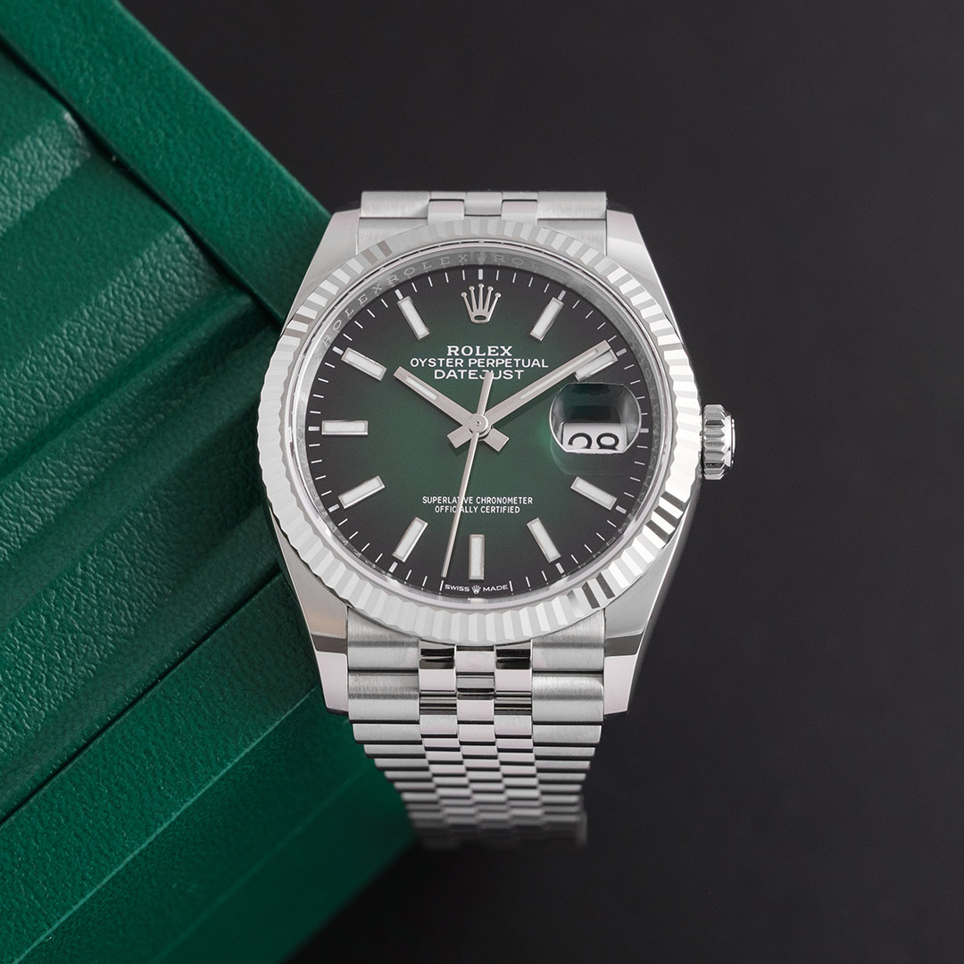 Rolex Datejust 36 Green Ombré or £12,000 tax free cash!