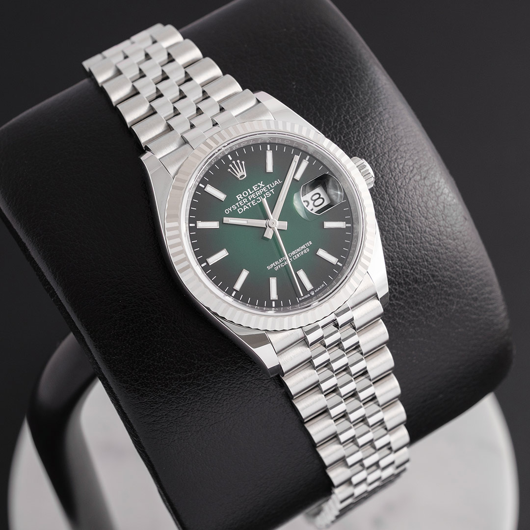 Rolex Datejust 36 Green Ombré or £12,000 tax free cash!
