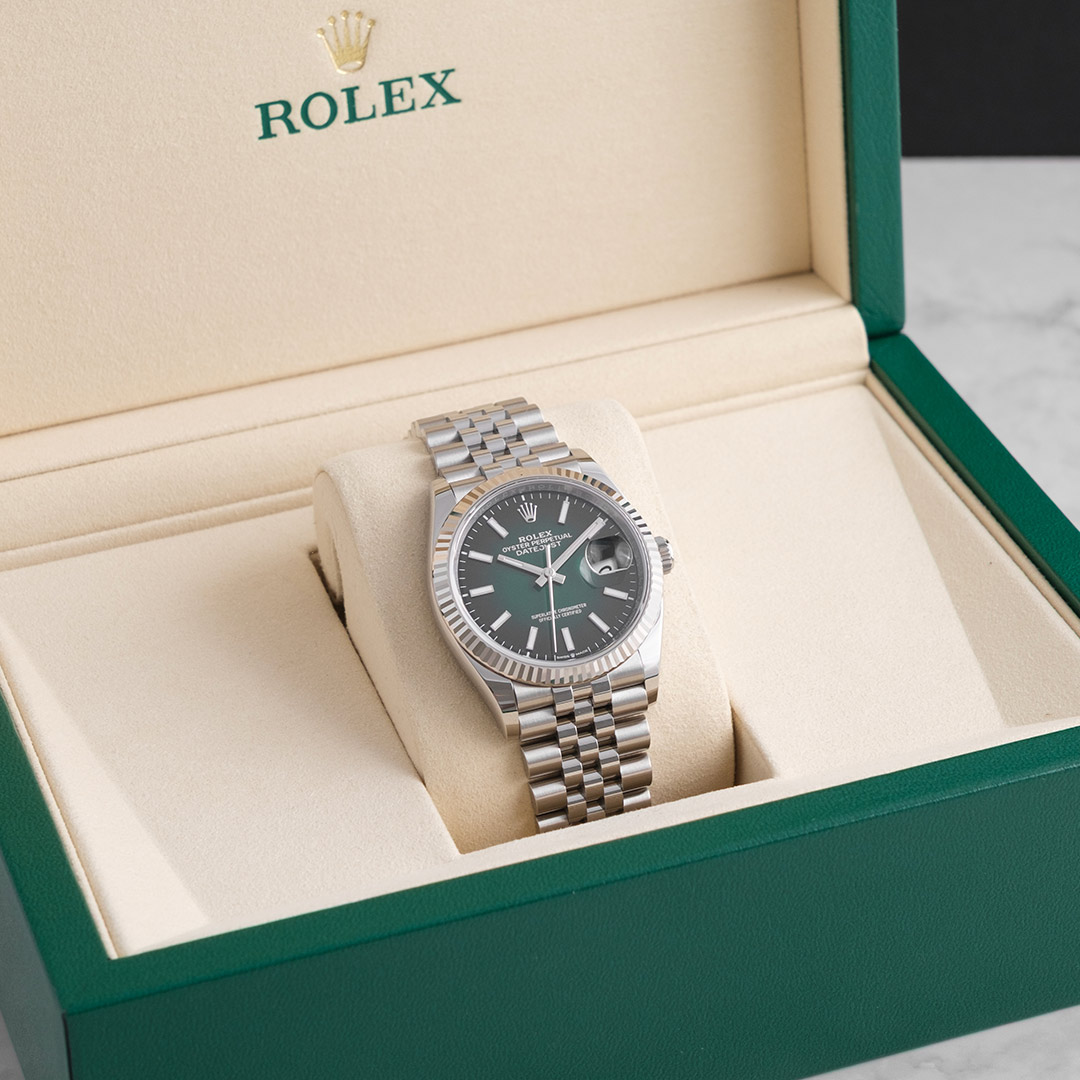 Rolex Datejust 36 Green Ombré or £12,000 tax free cash!