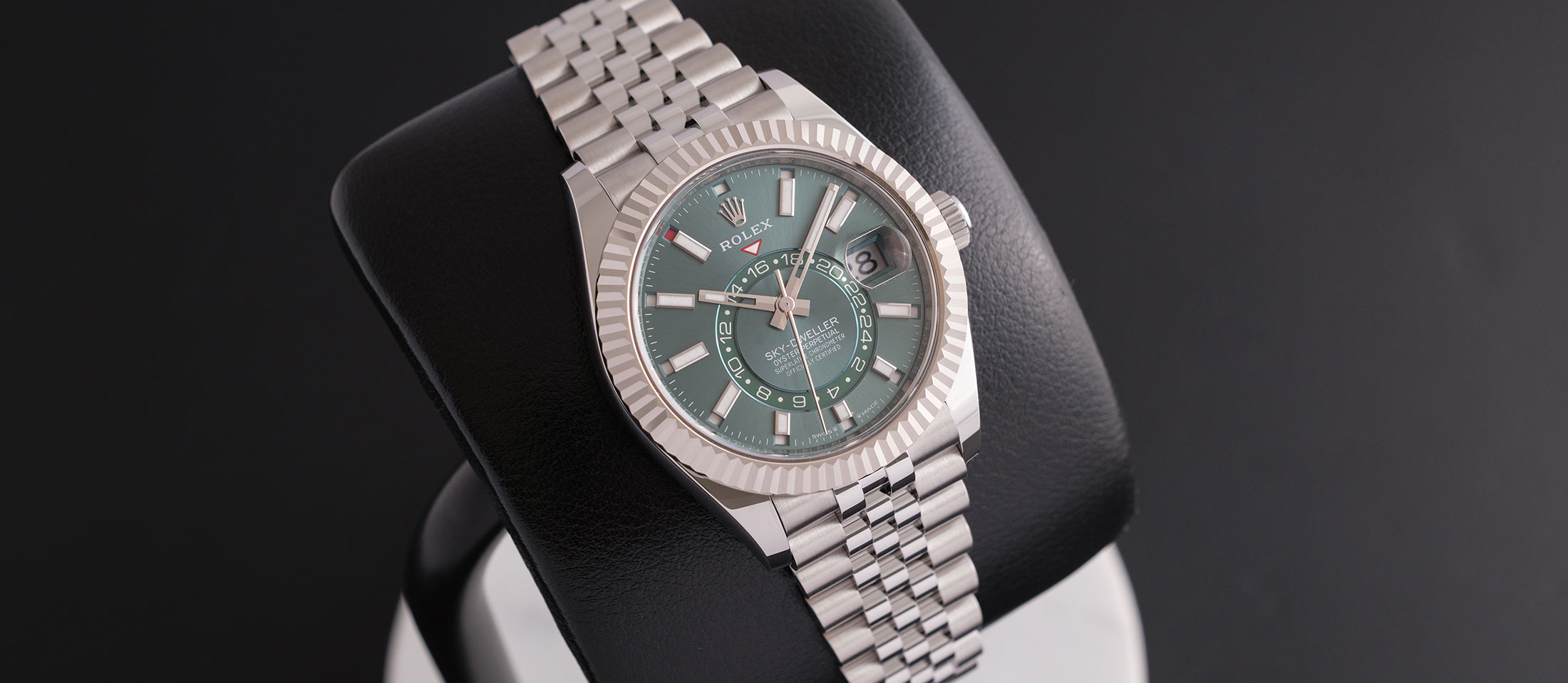 Rolex Sky-Dweller Mint Green or £17,000 tax free cash!