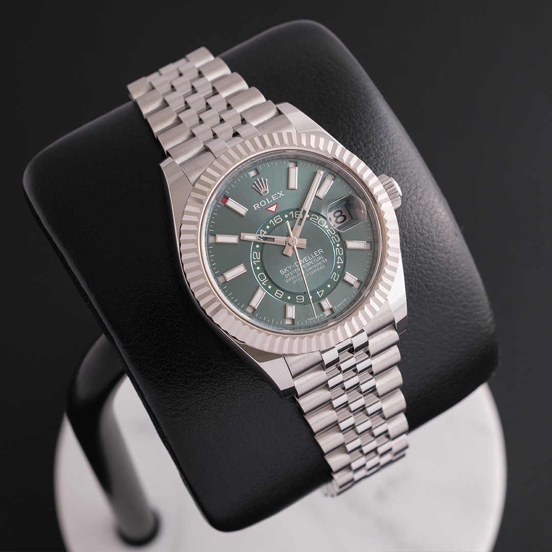 Rolex Sky-Dweller Mint Green or £17,000 tax free cash!