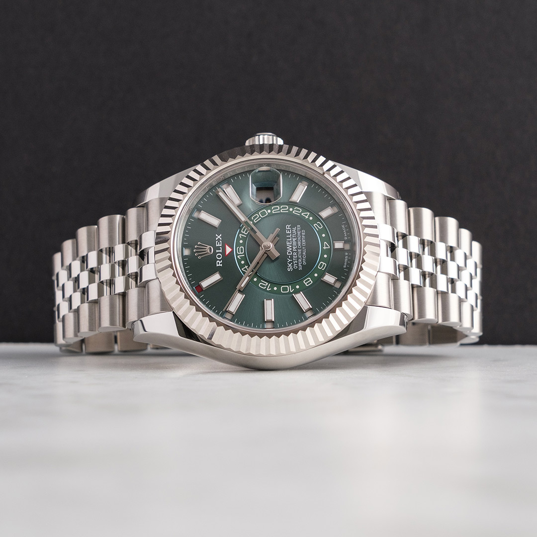Rolex Sky-Dweller Mint Green or £17,000 tax free cash!